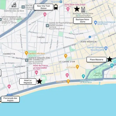Apartment Cosy Studio 200 M From Beach & Promenade Des Anglais
